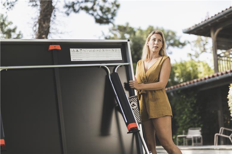 ΤΡΑΠΕΖΙ ΠΙΓΚ ΠΟΓΚ ΕΞΩΤΕΡΙΚΟΥ ΧΩΡΟΥ CORNILLEAU 600X ΜΠΛΕ